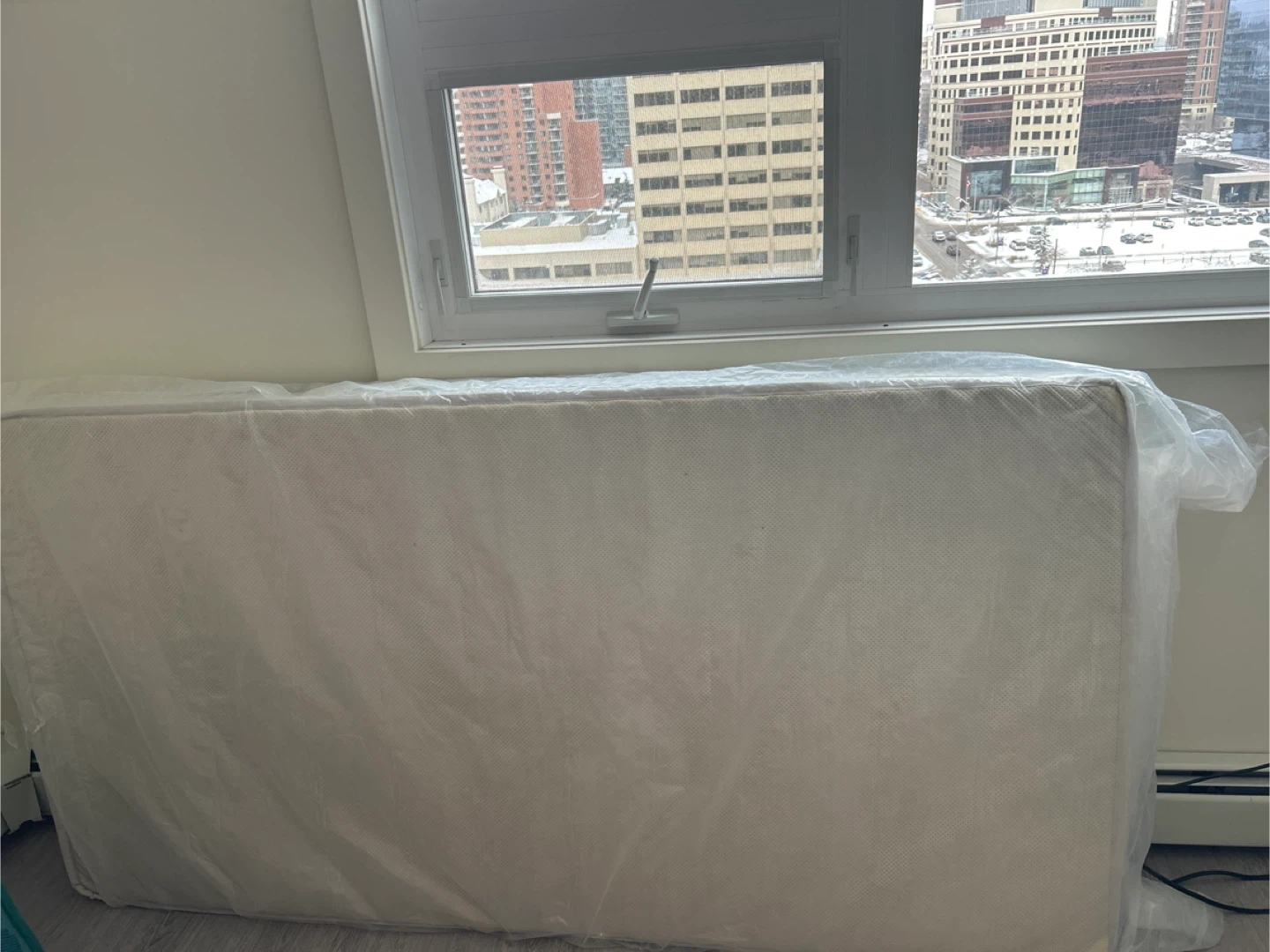Twin size box mattress