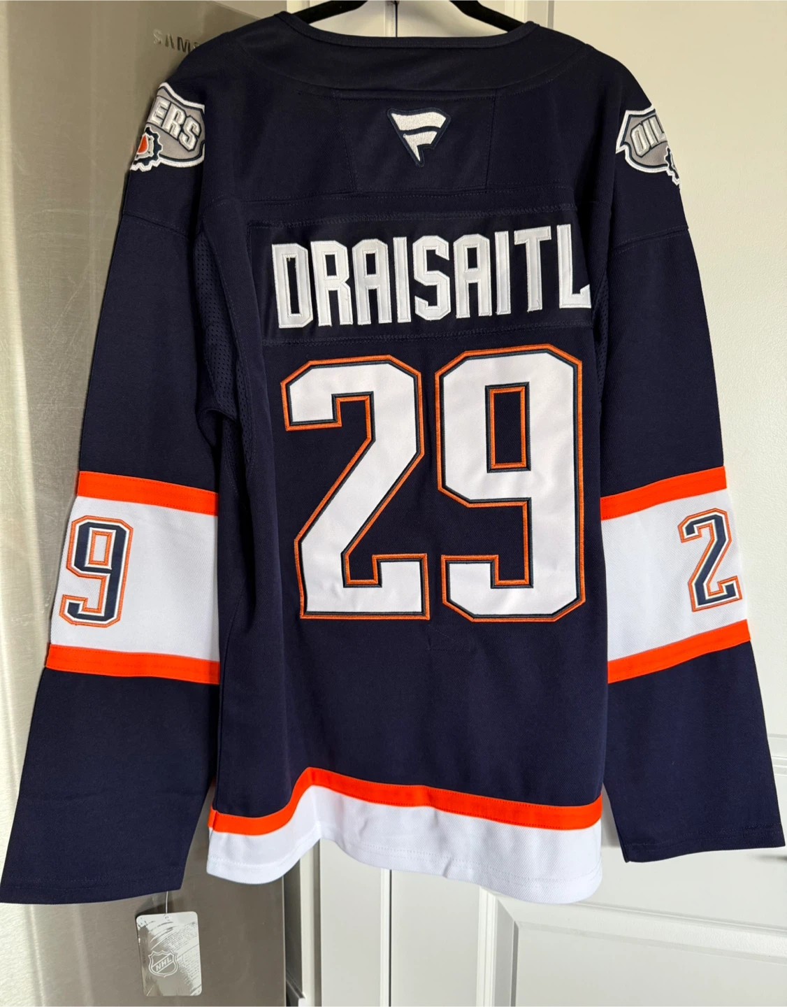 Men's Edmonton Oilers Leon Draisaitl #29 Hockey Jersey