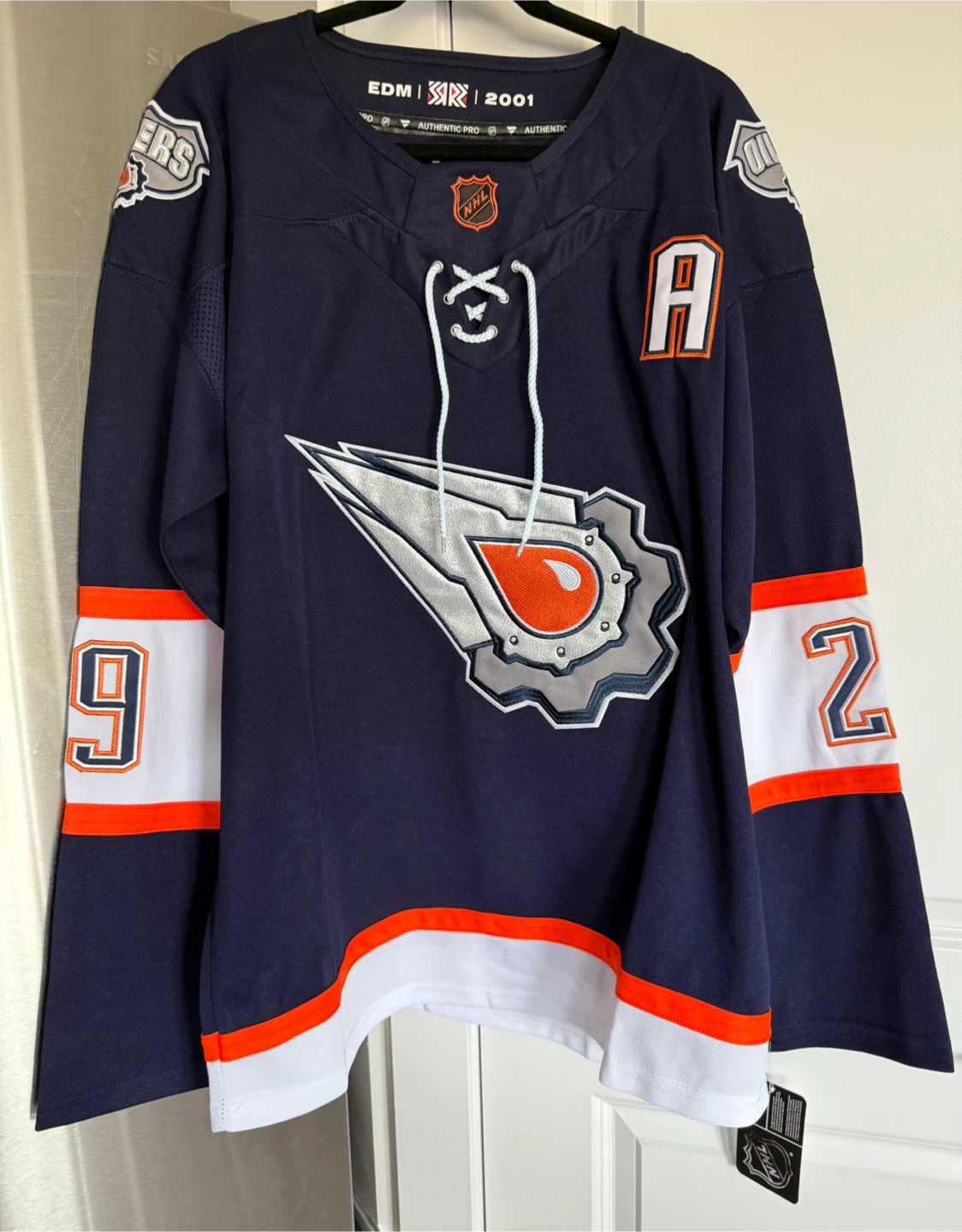 Men's Edmonton Oilers Leon Draisaitl #29 Hockey Jersey - photo 2