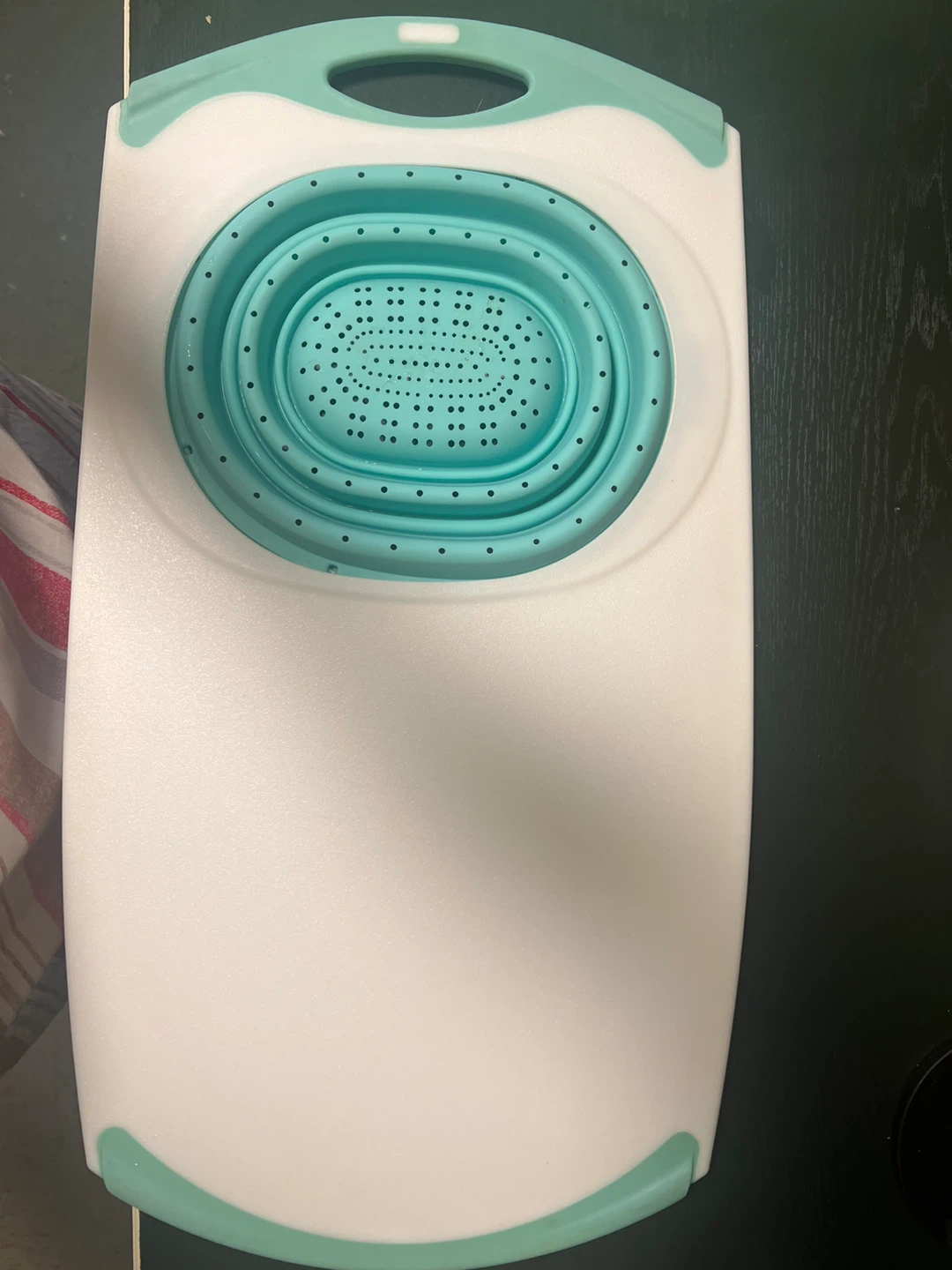 Martha Steward cutting Board with Colander - photo 3