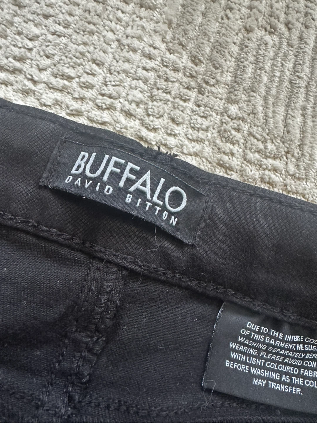 Buffalo David Bitton Hanna Skinny Jeans - Black - Size 10 - photo 3