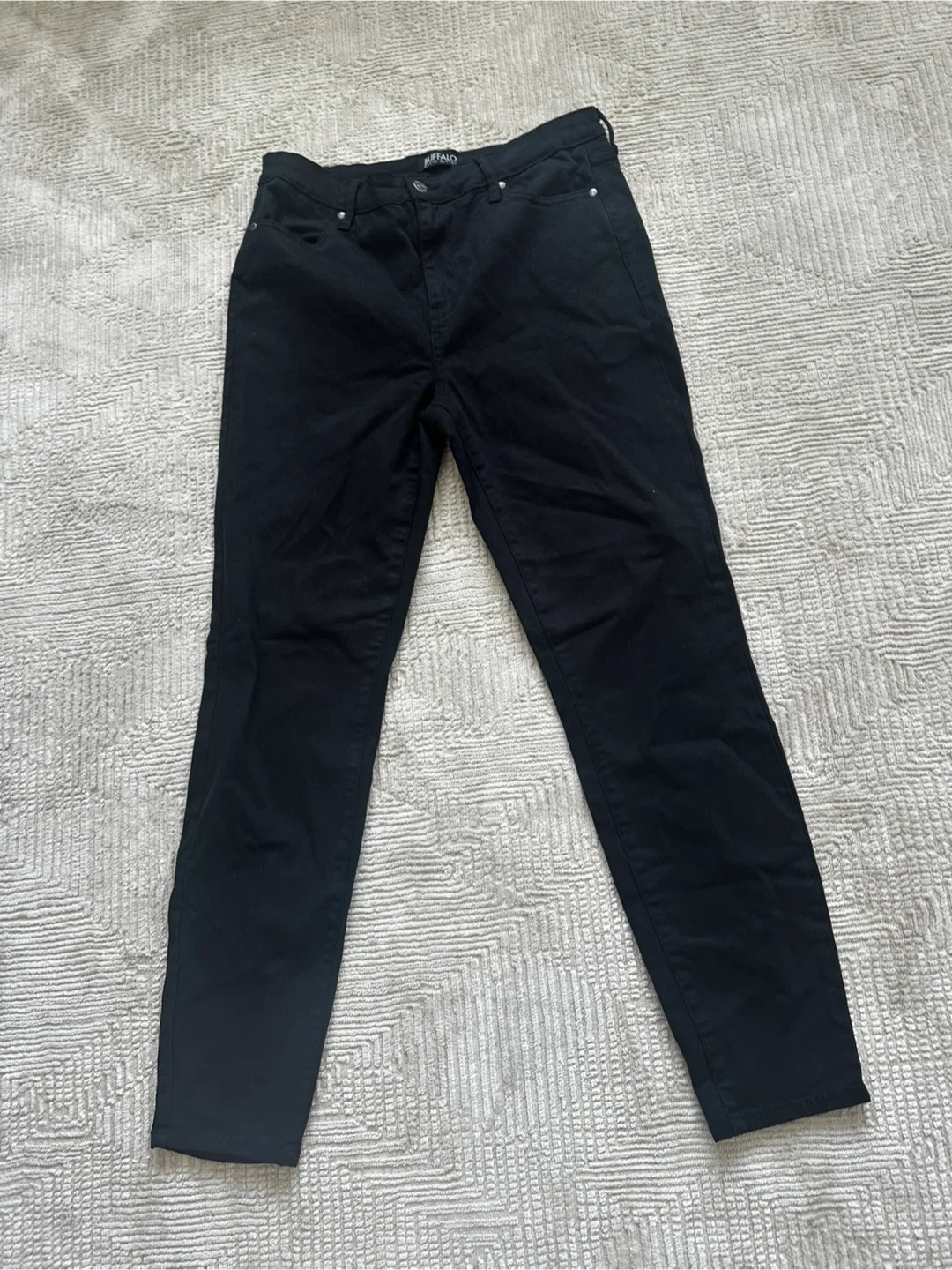 Buffalo David Bitton Hanna Skinny Jeans - Black - Size 10 - photo 2