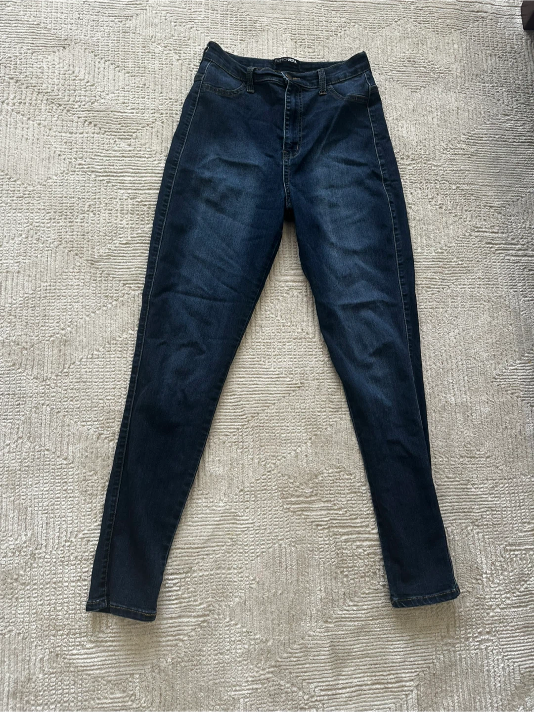 Fashion Nova High-Waisted Skinny Jeans - Dark Wash