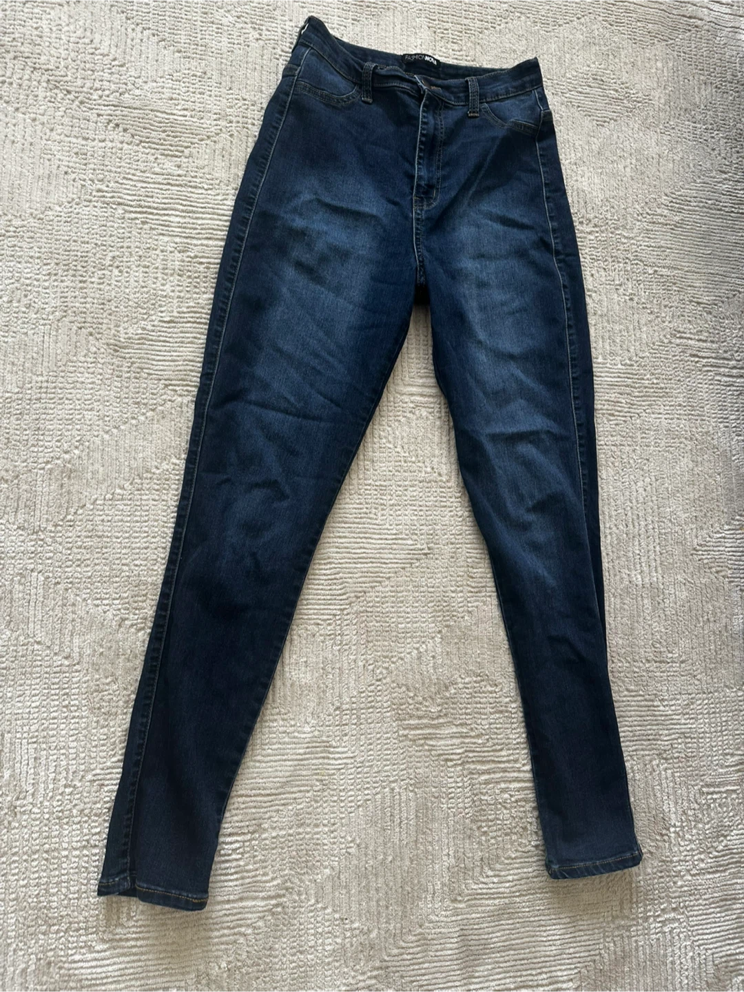 Fashion Nova High-Waisted Skinny Jeans - Dark Wash - photo 2