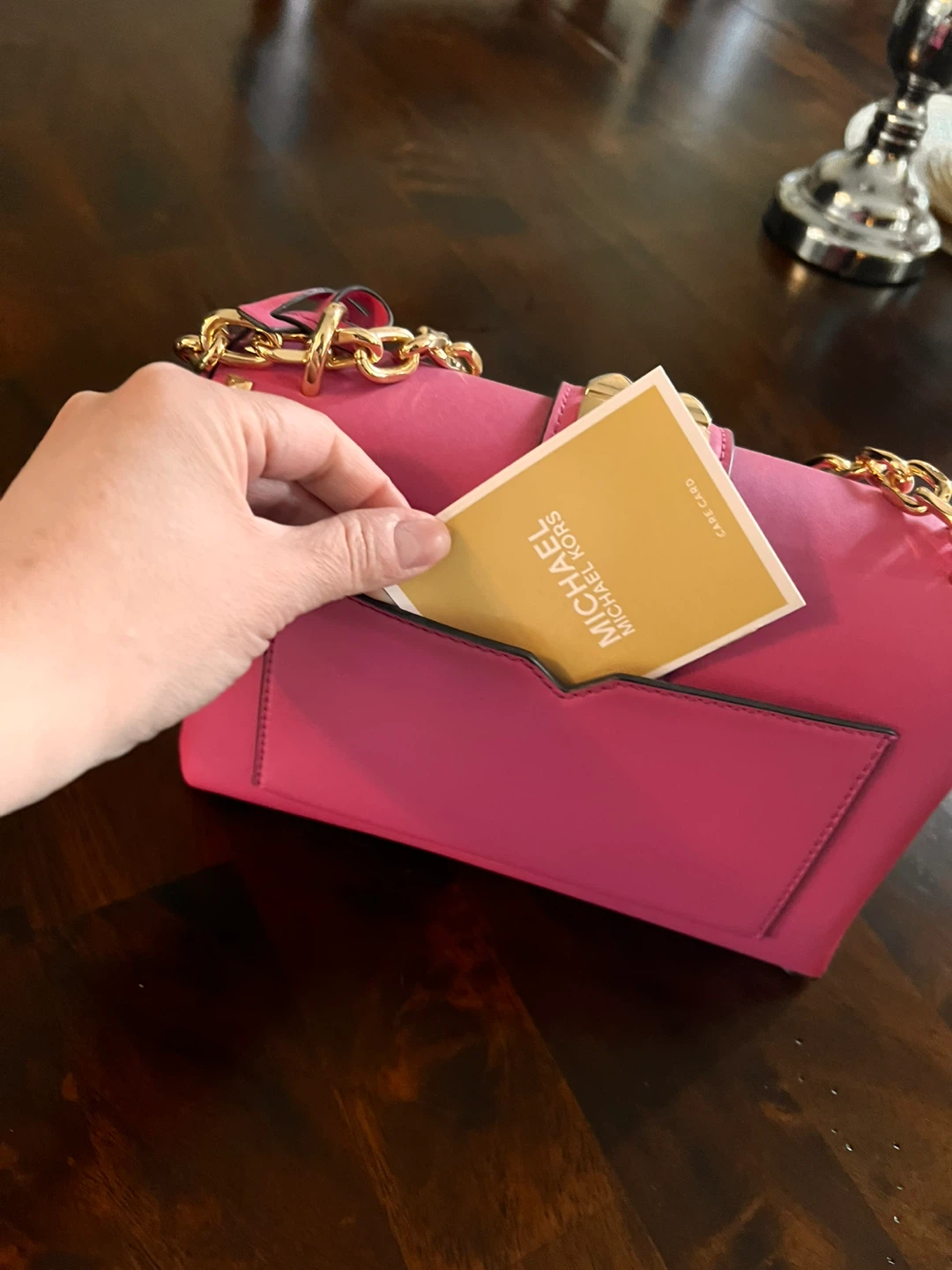 MICHAEL Michael Kors Cece Studded Medium  Bag French Pink - photo 5
