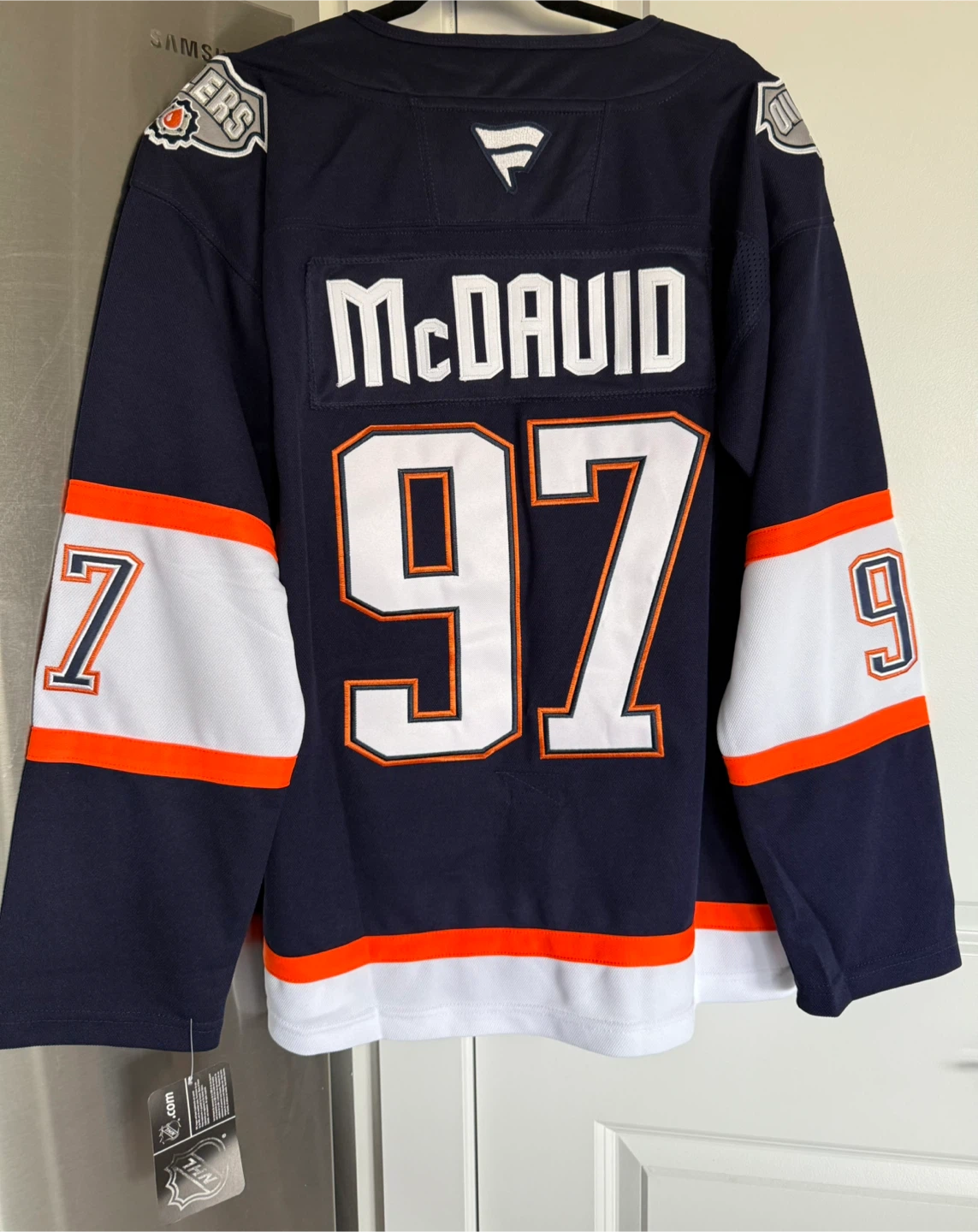Edmonton Oilers McDavid #97 Jersey