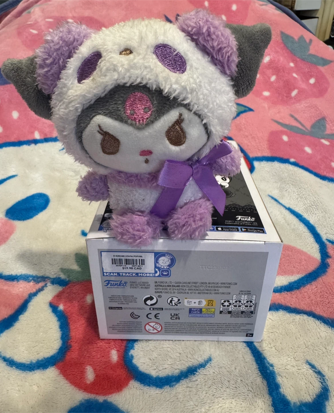 Funko Pop! Kuromi Vinyl Figure + Kuromi Keychain - photo 3