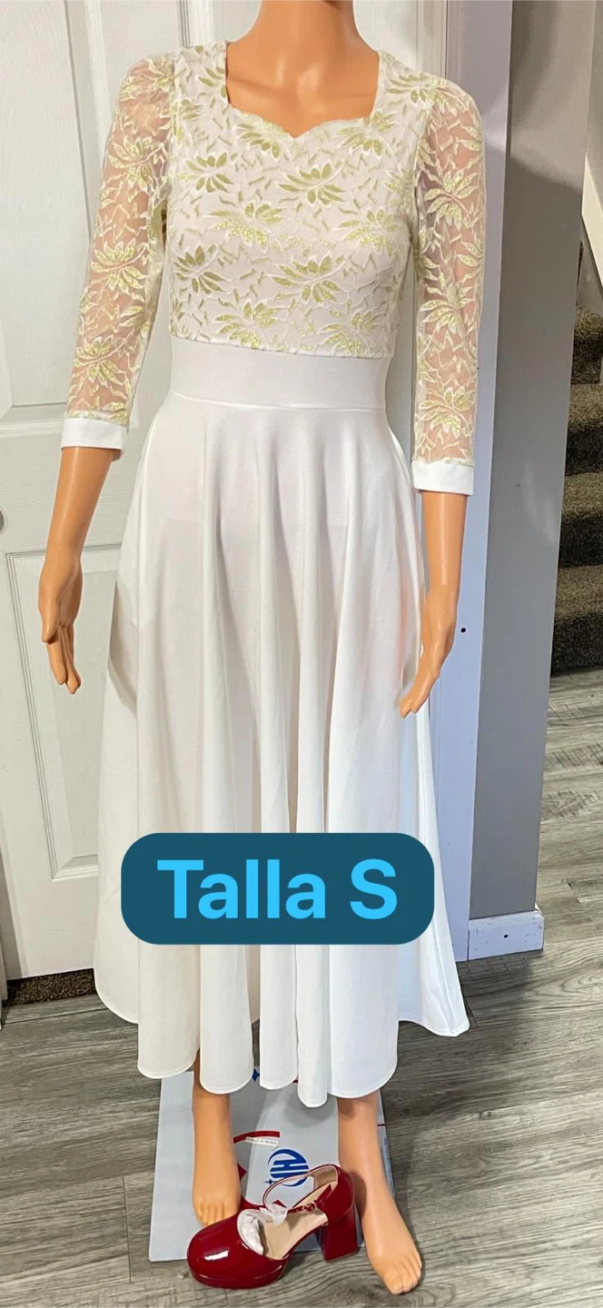 Women's Lace Sleeve Maxi Dress - photo 3