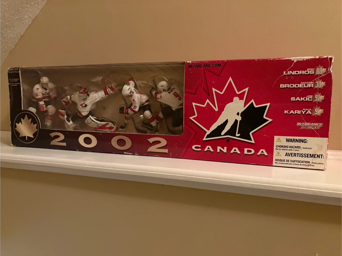 Team Canada 2002 Gold Medal Hockey Team McFarlan figures