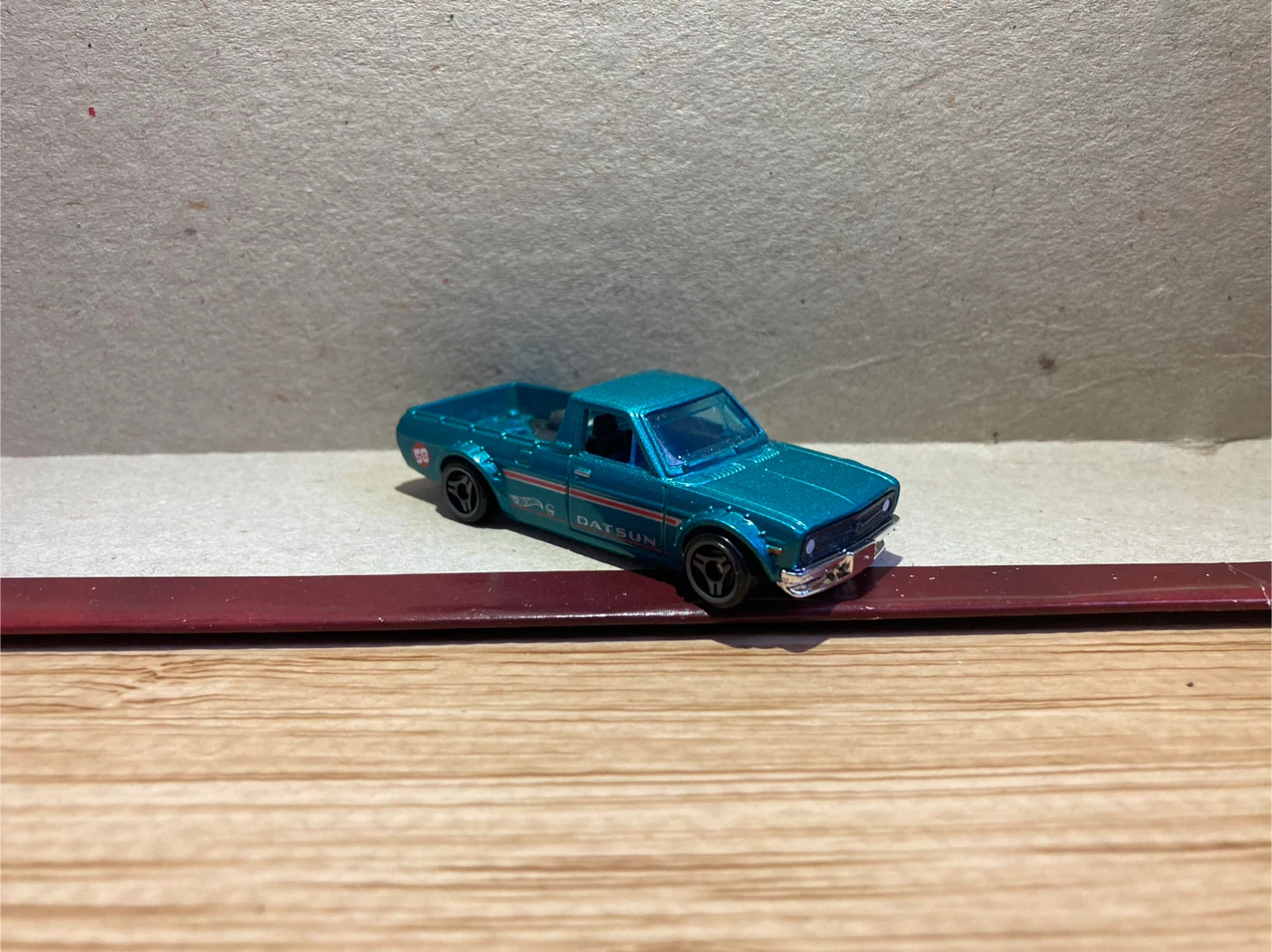 Hot Wheels Loose / 1975 Datsun Sunny Truck B120 / Teal Blue
