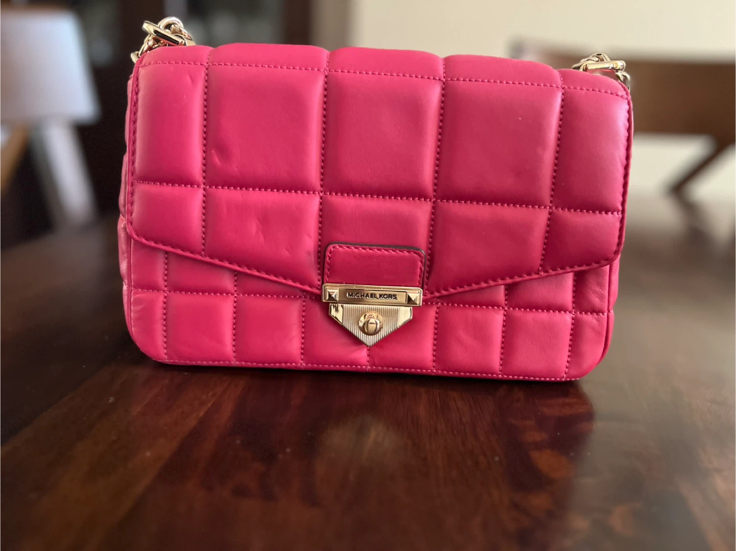 Michael Kors Quilted Leather Shoulder Bag Soho large - photo 3