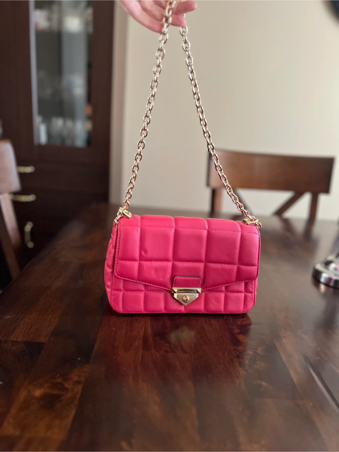 Michael Kors Quilted Leather Shoulder Bag Soho large - photo 4
