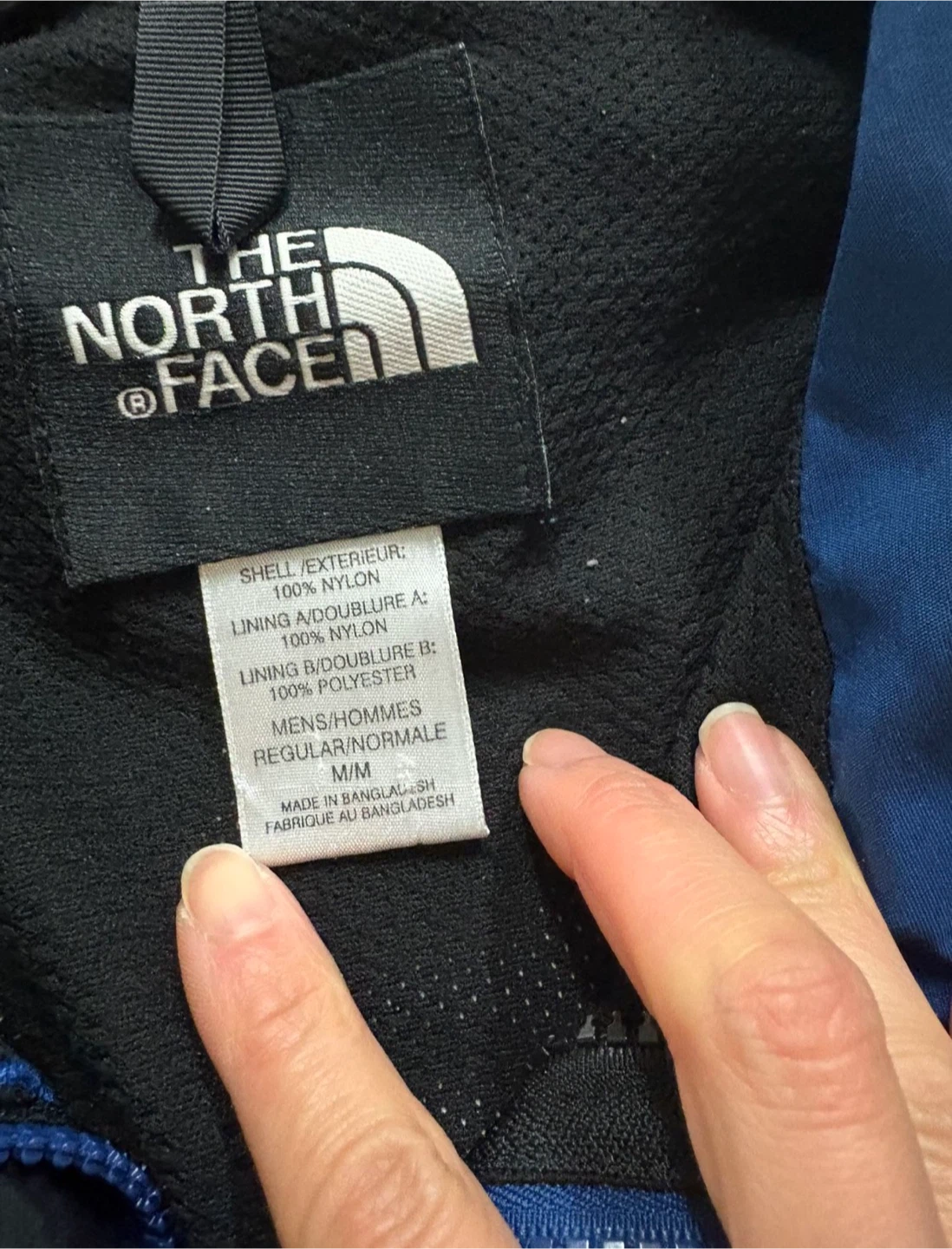 🧡The North Face HyVent Jacket - Blue/Black - Men's Medium - photo 3