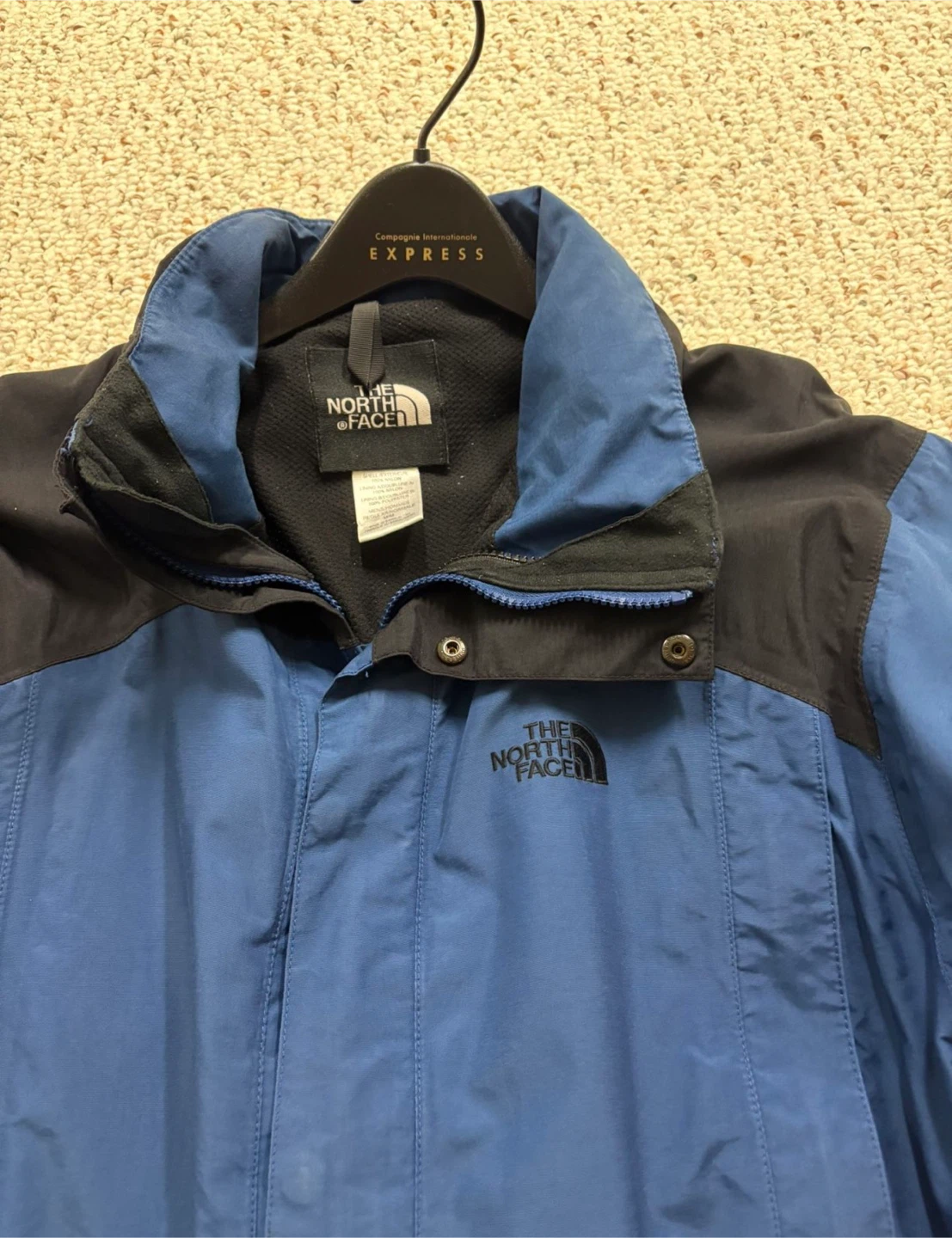 🧡The North Face HyVent Jacket - Blue/Black - Men's Medium - photo 2