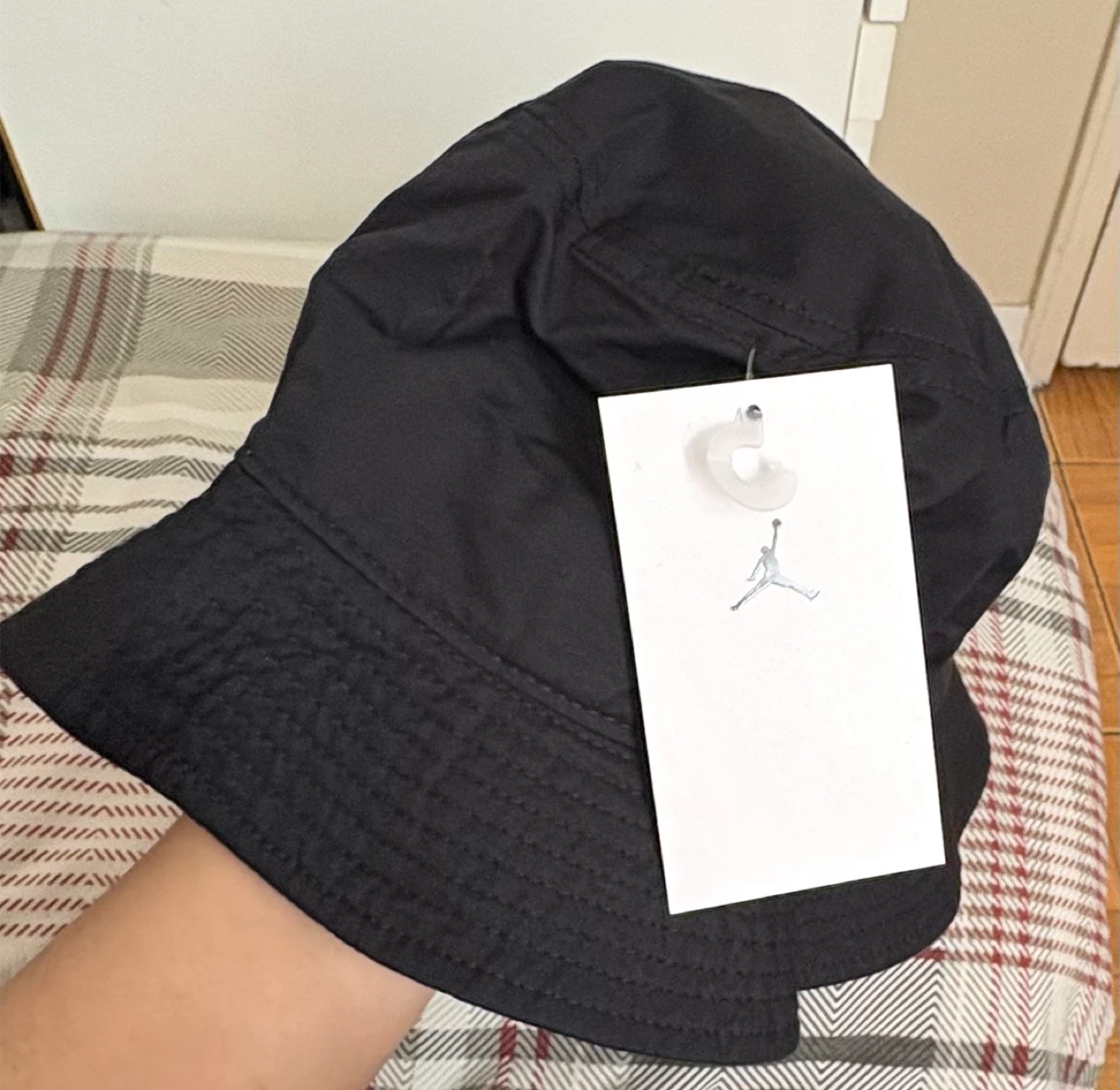 Adult Unisex Jordan Jumpman Washed Bucket Hat - Black - photo 5