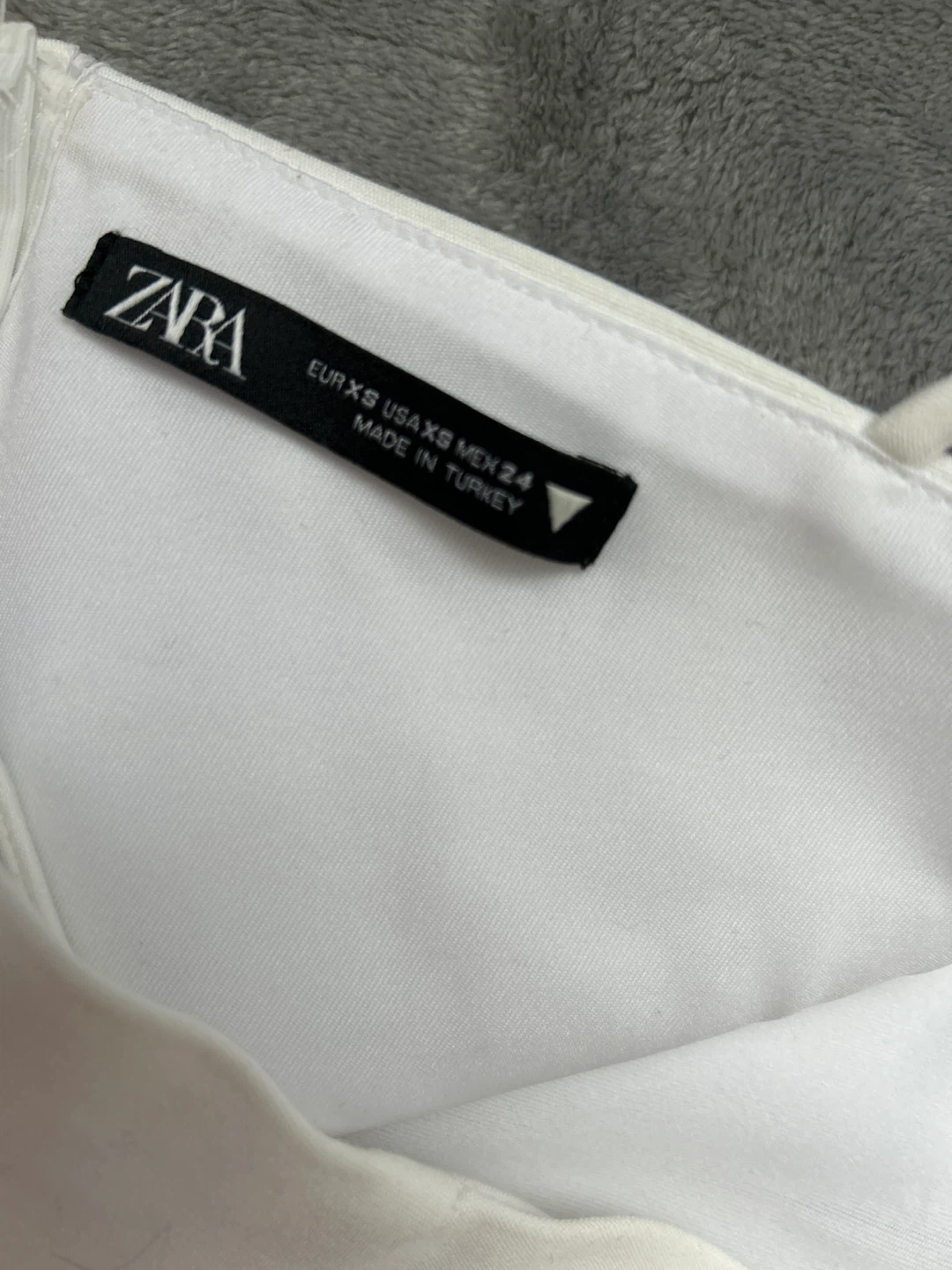 Zara White Corset Top - Size XS - photo 3
