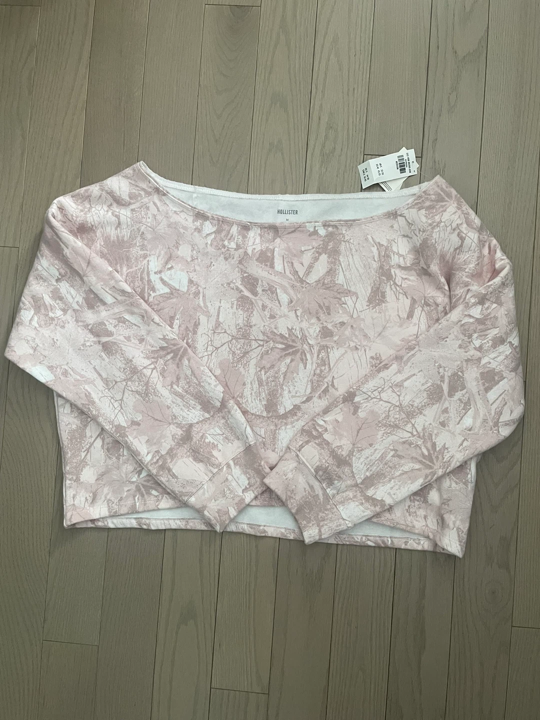 🧡Hollister Women's Off-the-Shoulder Sweatshirt Size M