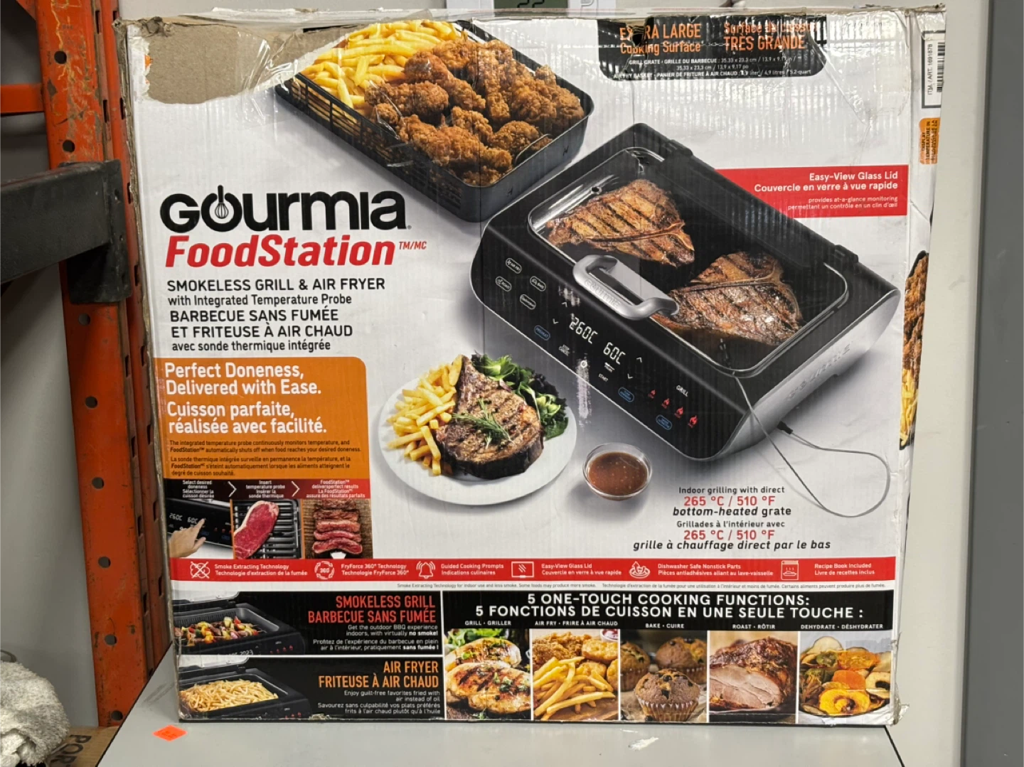 Gourmia FoodStation Smokeless Grill & Air Fryer - photo 3