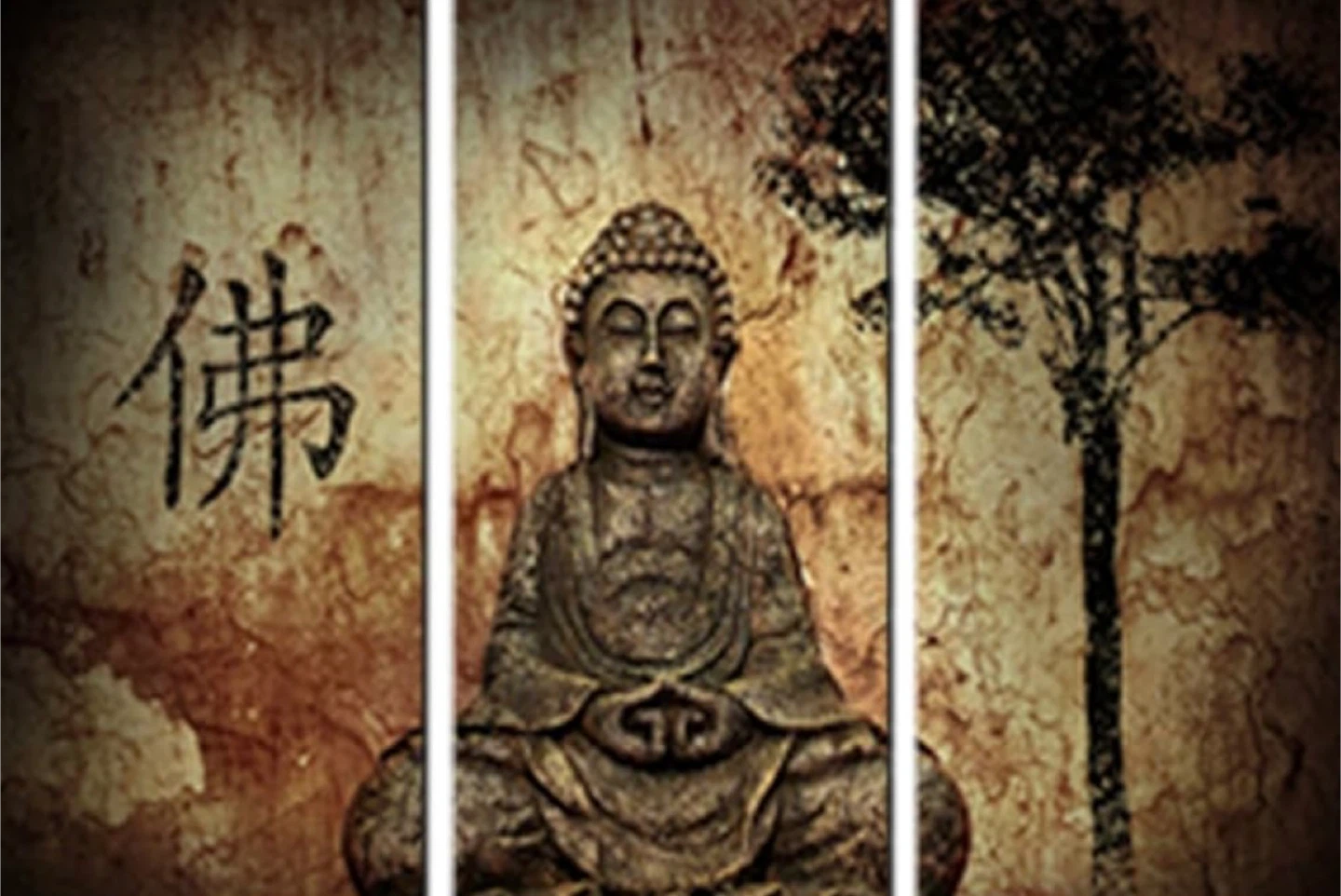 Buddha Canvas Print Wall Art