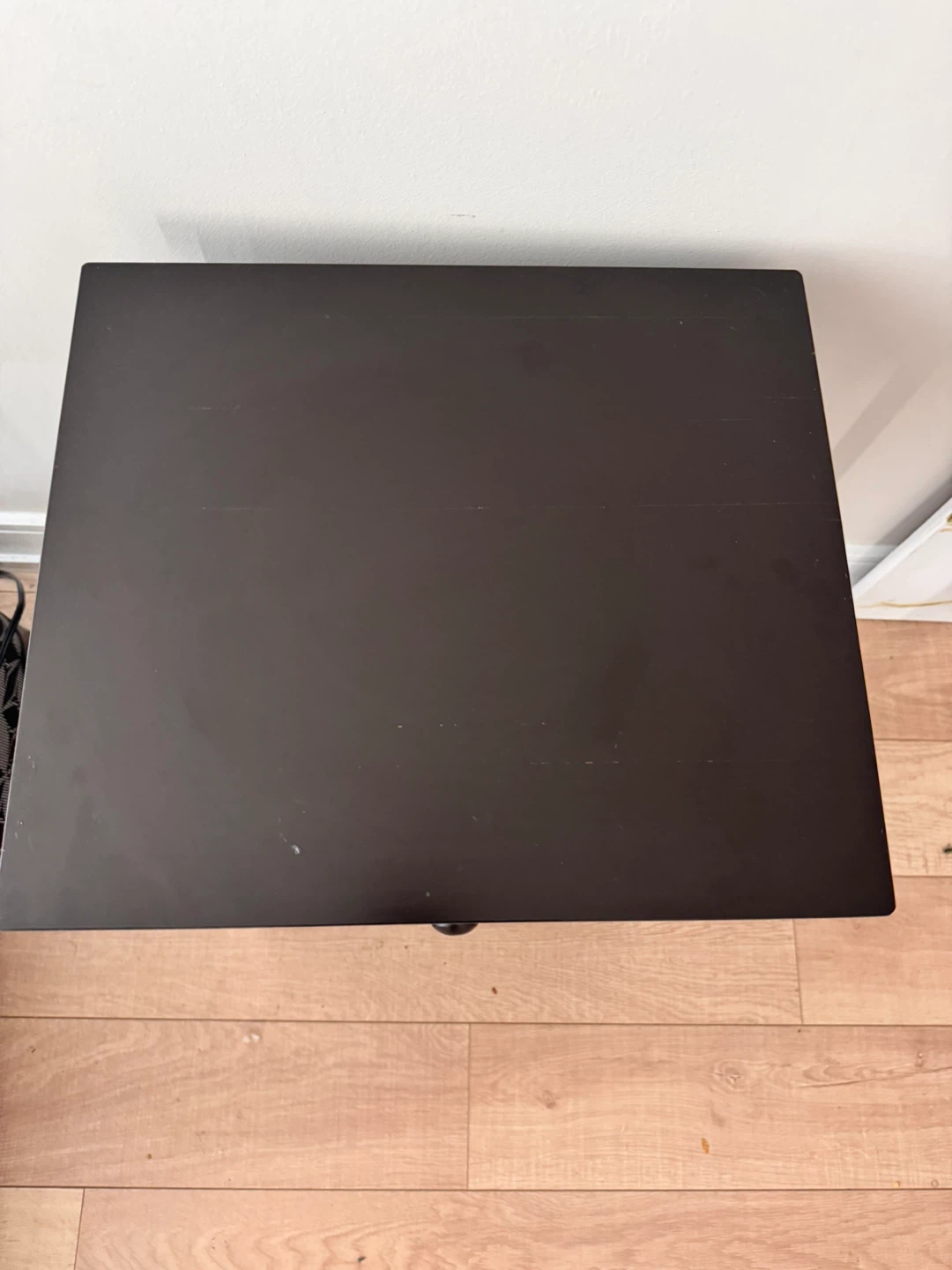 Dark Brown Nightstand with Drawer - photo 2