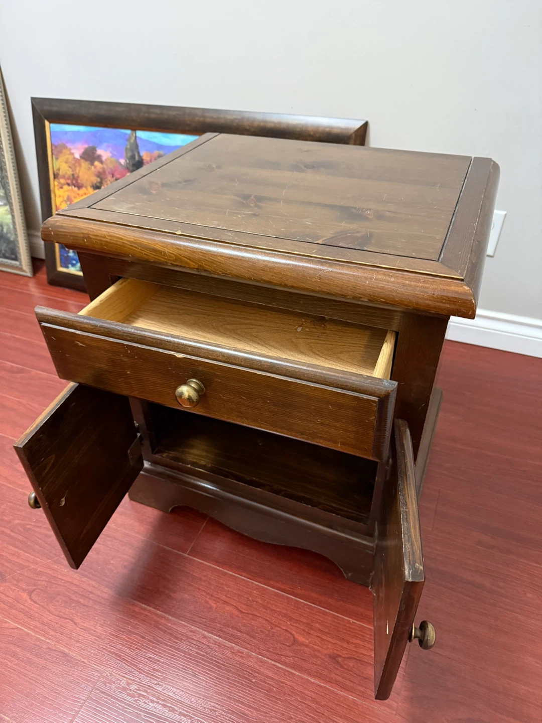 Night stand/table with Drawer and desk - photo 2