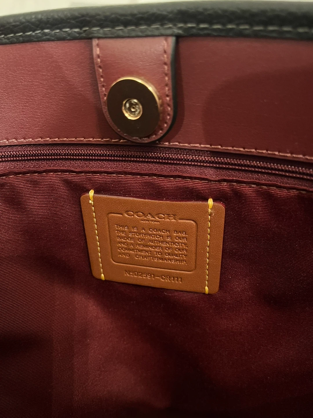 COACH CITY TOTE BAG - photo 4