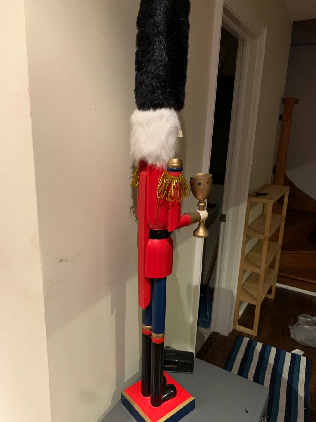 Large Wooden Nutcracker Figure 4 ft - photo 5