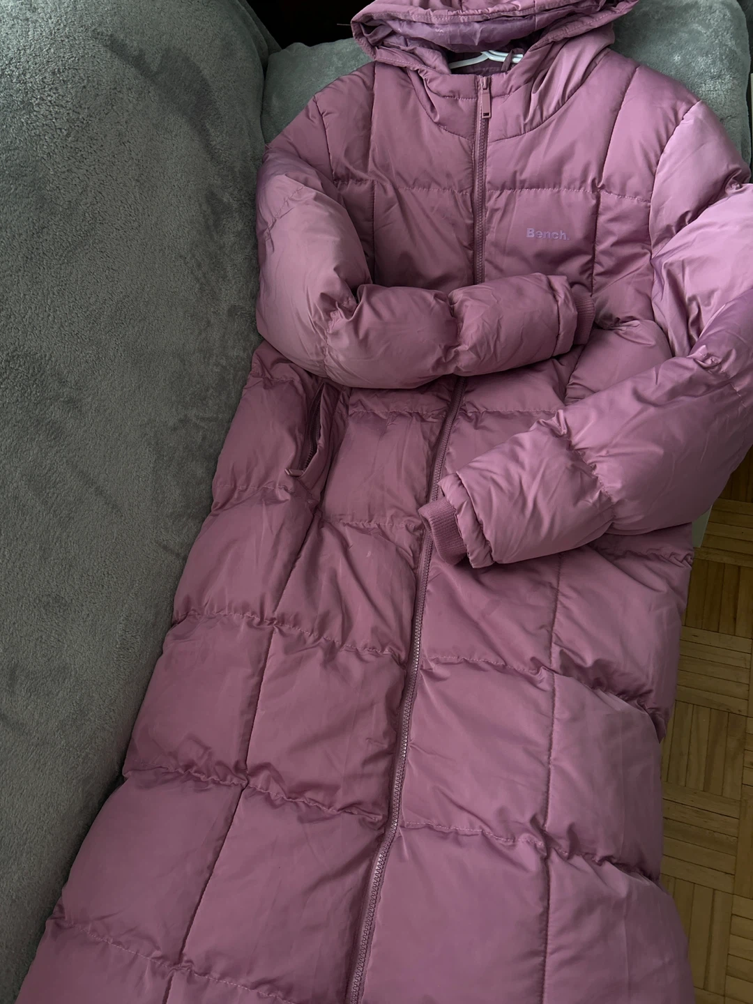 Bench Puffer Coat - Pink - Size L