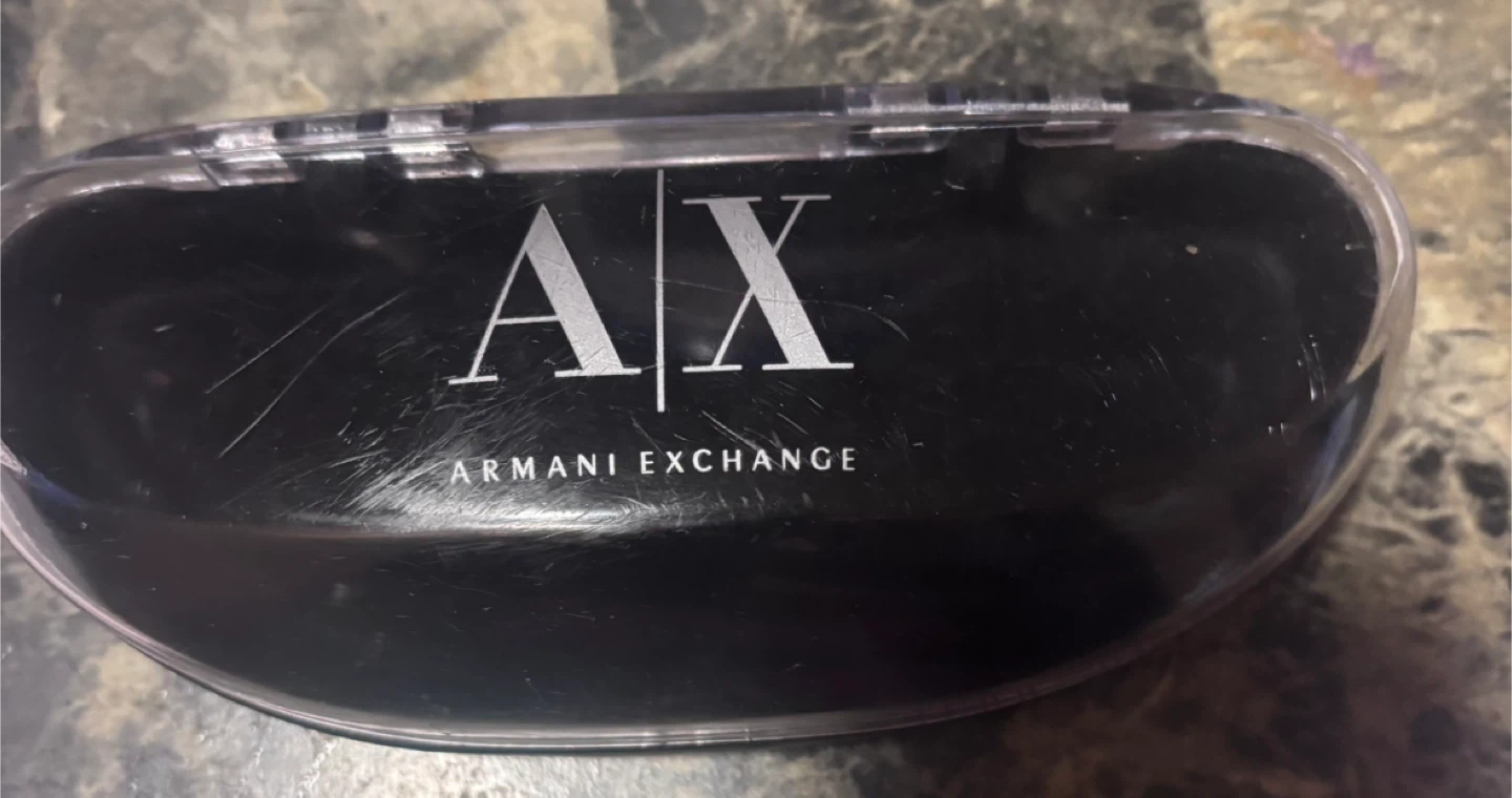 Armani Exchange AX Eyewear Case