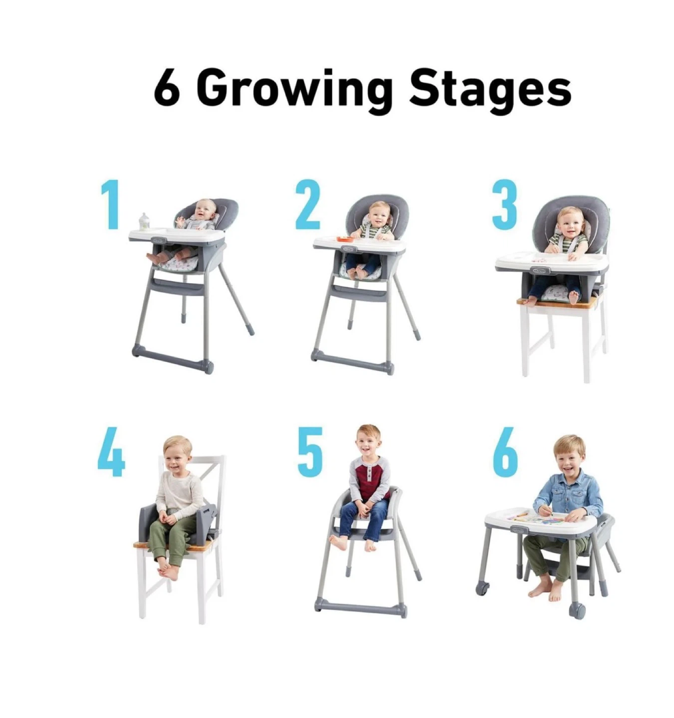 Graco Table2Table LX 6-in-1 Highchair - photo 3