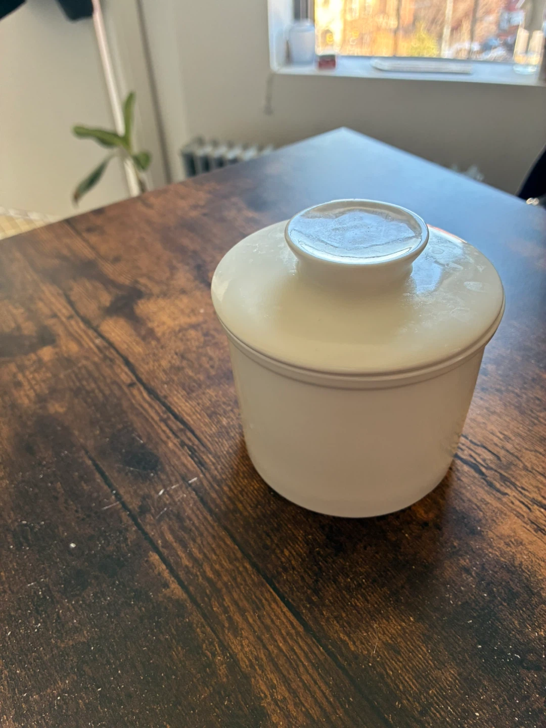 Butter Bell (White Ceramic)