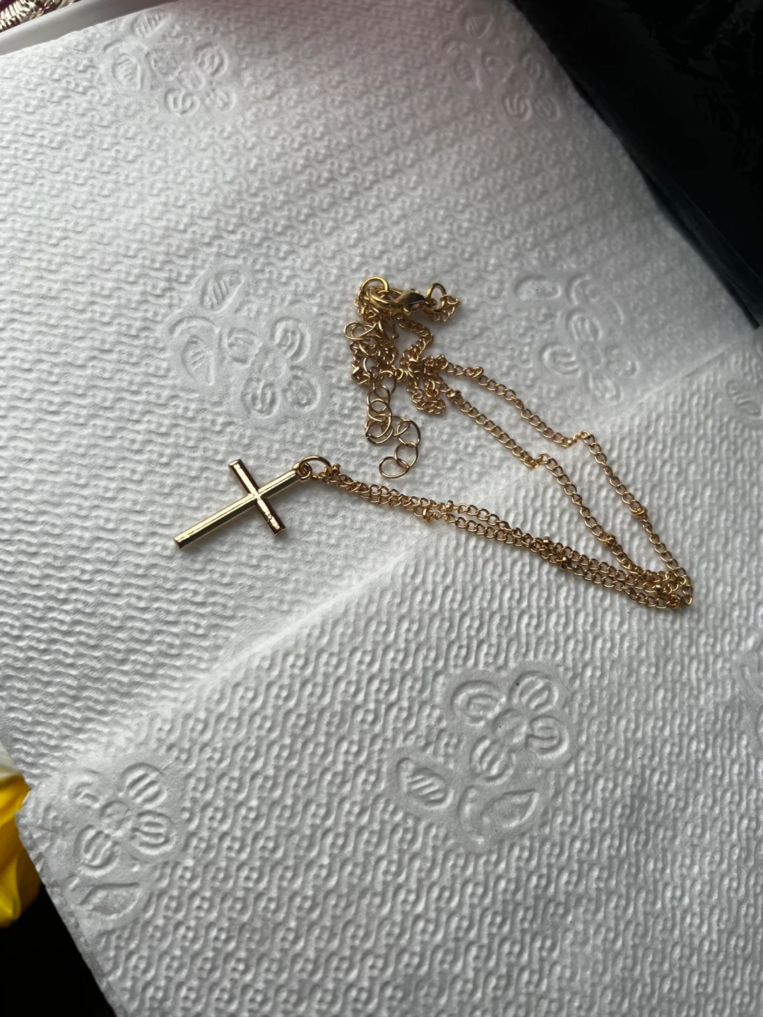 Gold Cross Pendant Necklace 🧡 - photo 4