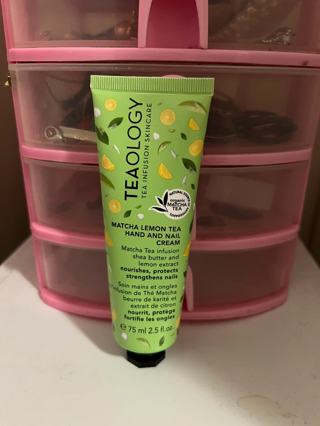 Teaology Matcha Lemon Hand and Nail Cream 75ml