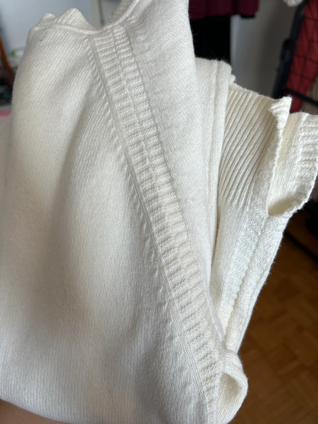 Banana Republic Cream Knit Sweater - Size S - photo 4