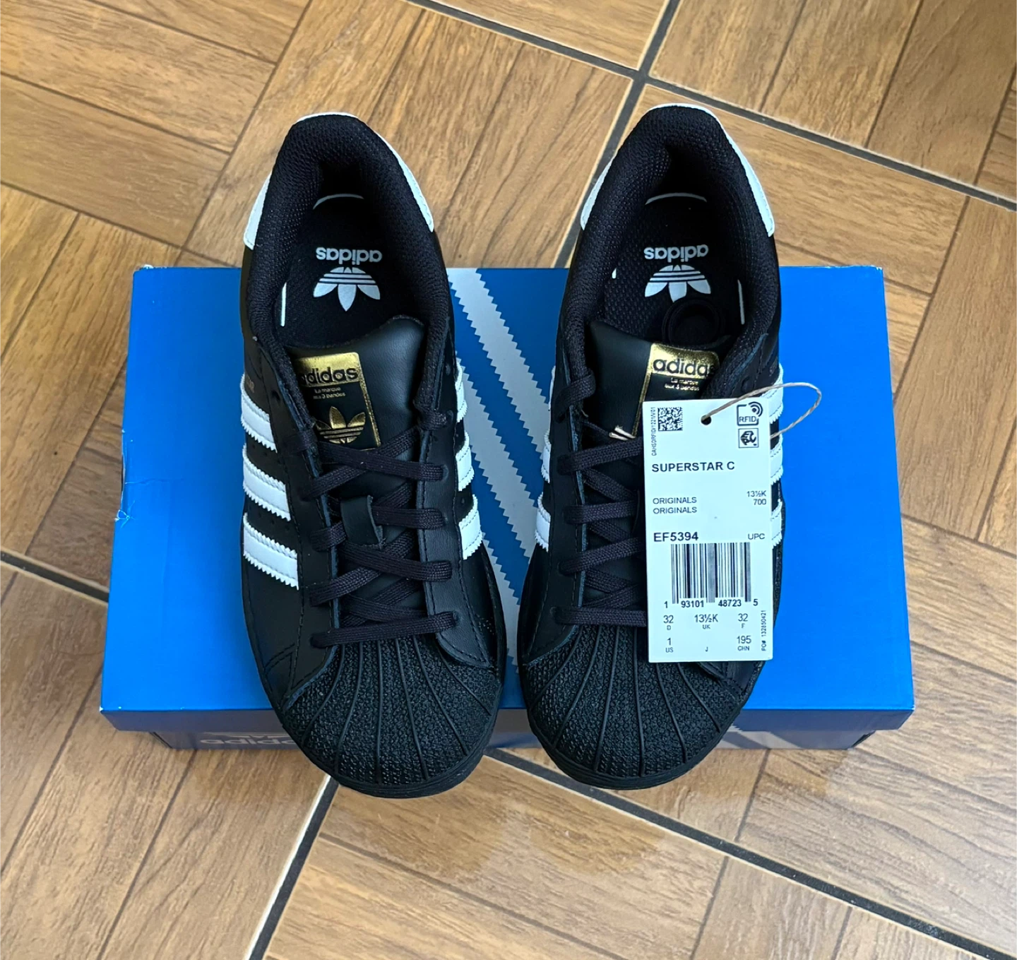 Adidas Superstar C Little Kids' Shoes- Size 1y(7 years old) - photo 2