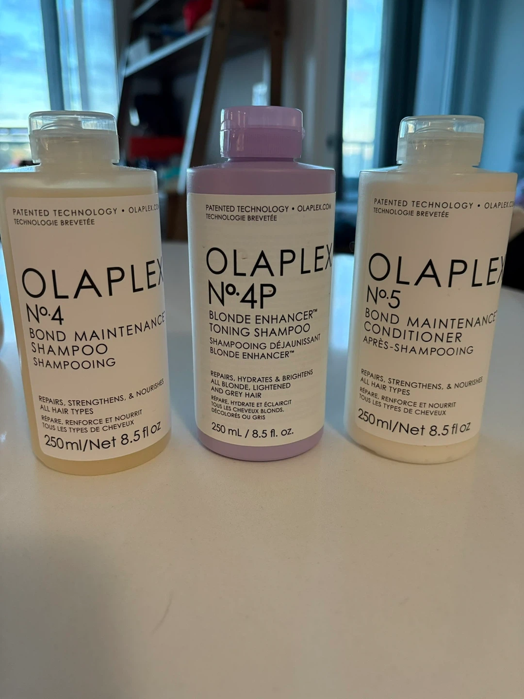 OLAPLEX - SHAMPOO, SMPOO BLONDE ENHANCER & CONDITIONER
