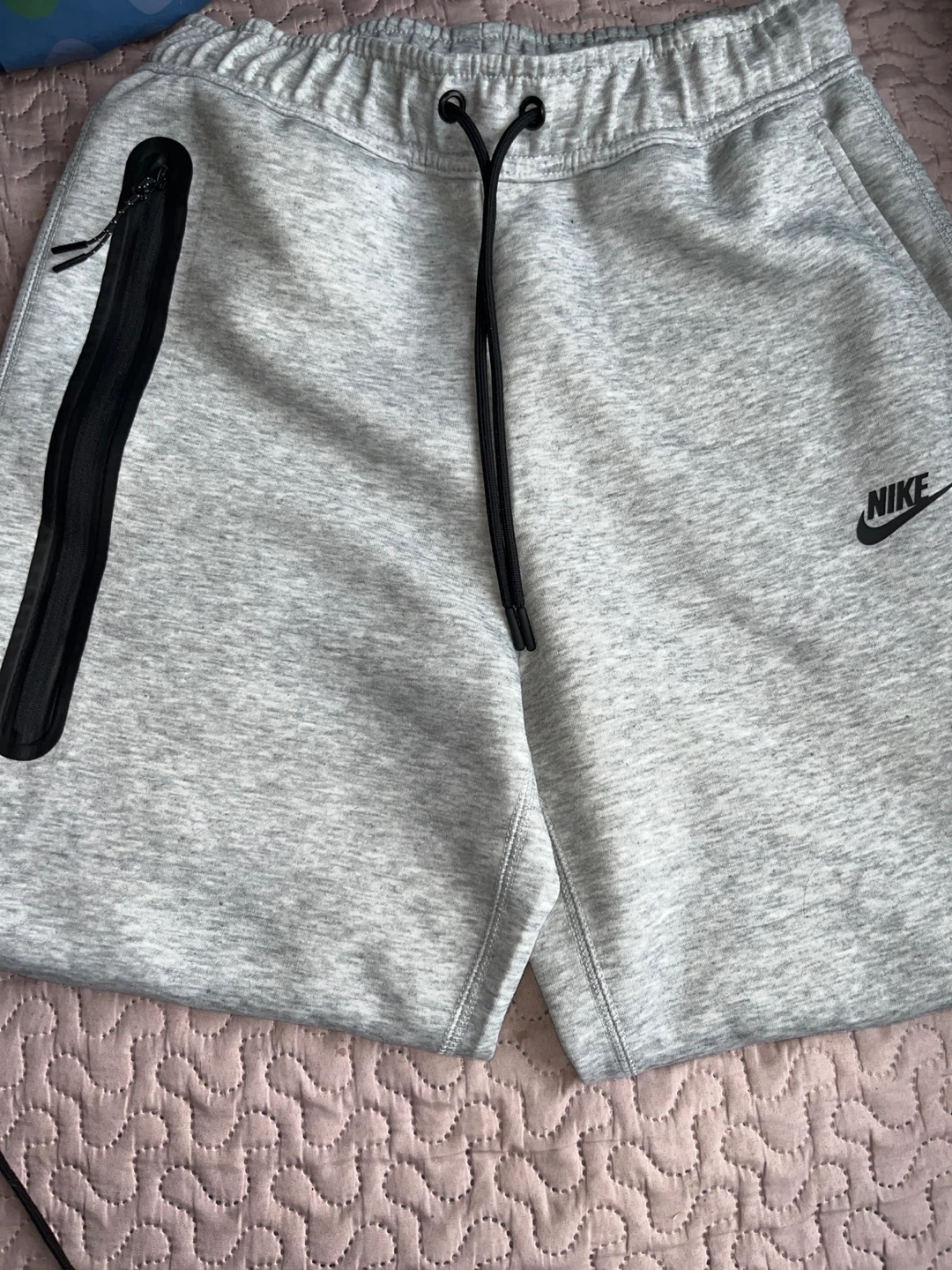 Nike Grey Tech Fleece Shorts Size S
