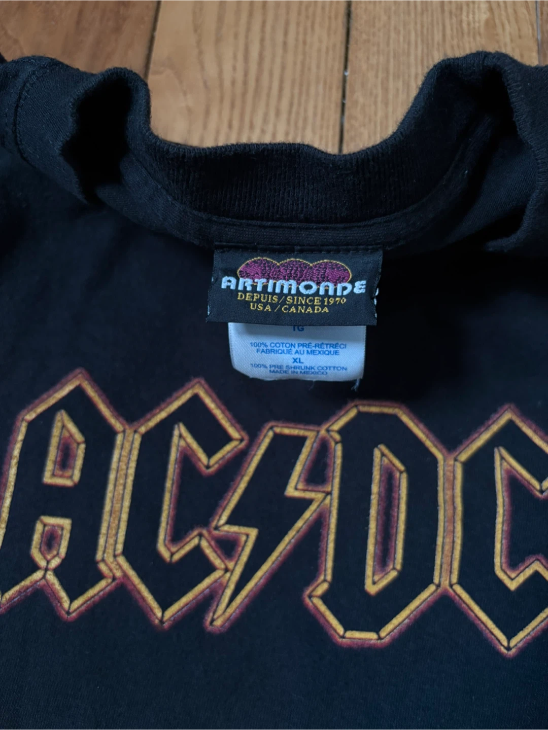 Vintage 2003 AC/DC band tee XL artimonde - photo 3