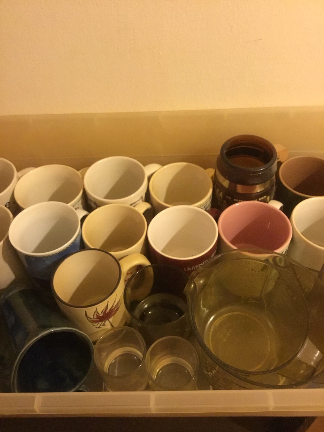 Mugs , shot glasses etc