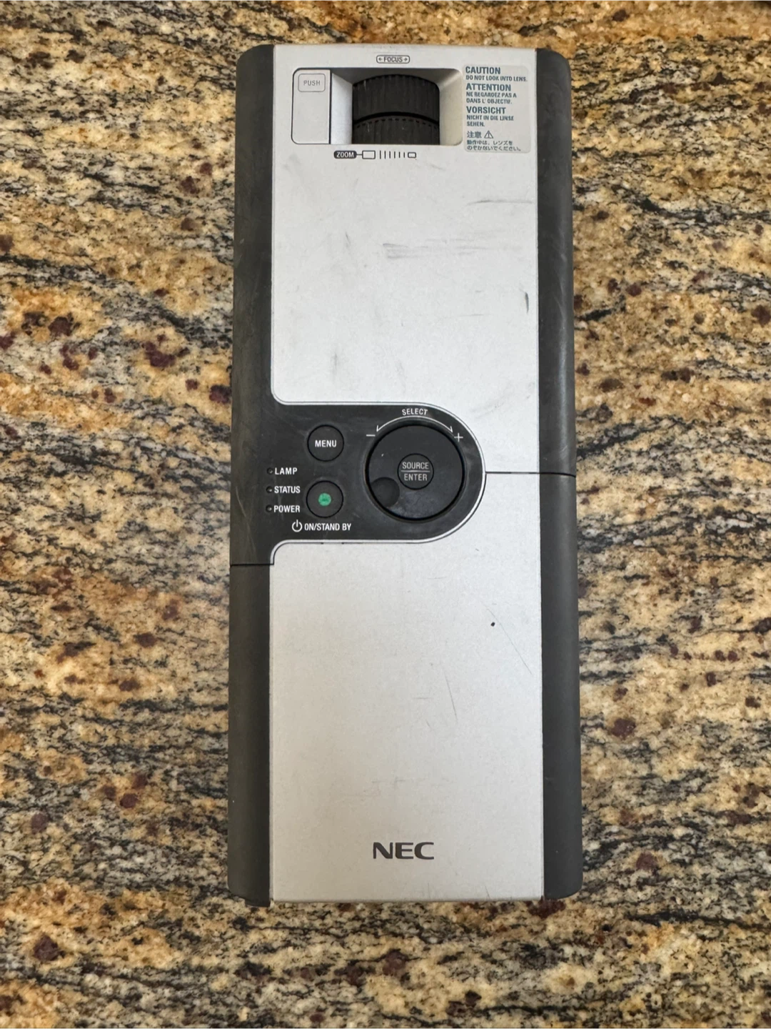 NEC LT170 DLP Projector with Case and Cables - photo 2