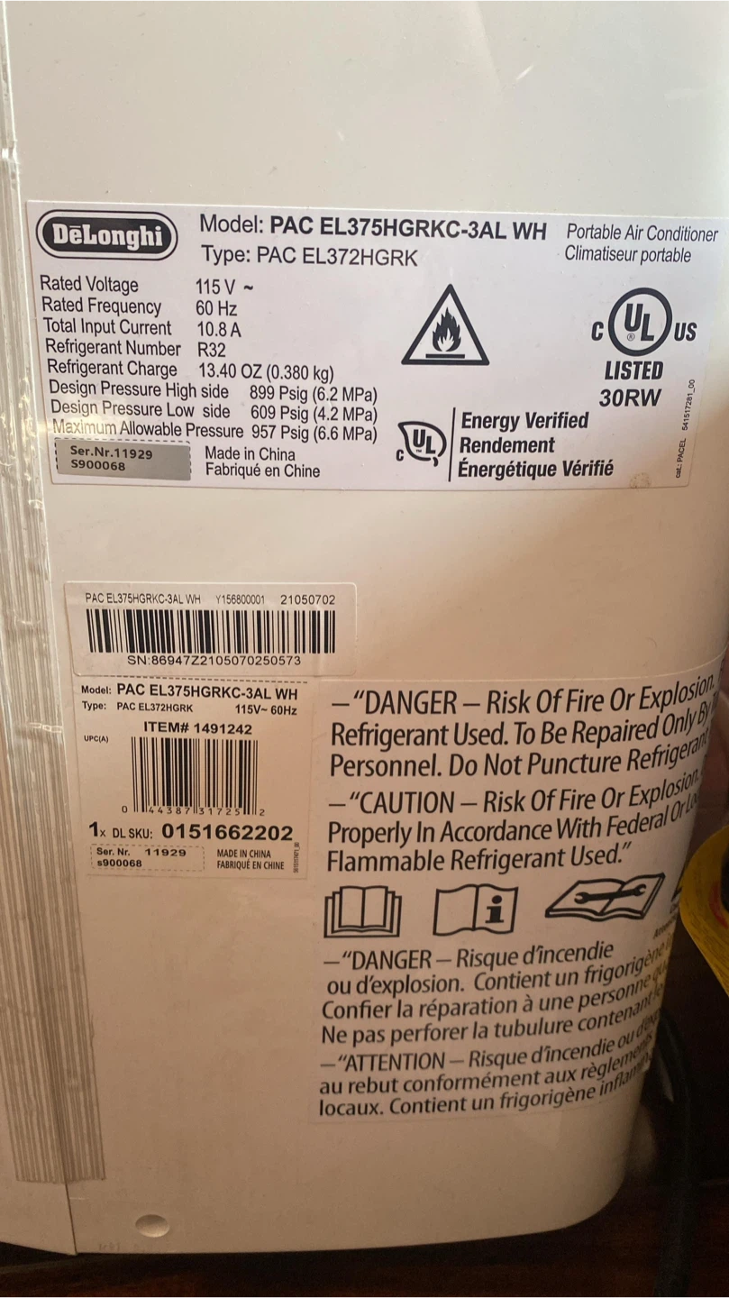 LG Portable Air Conditioner  , Been Bag , Fans - photo 2