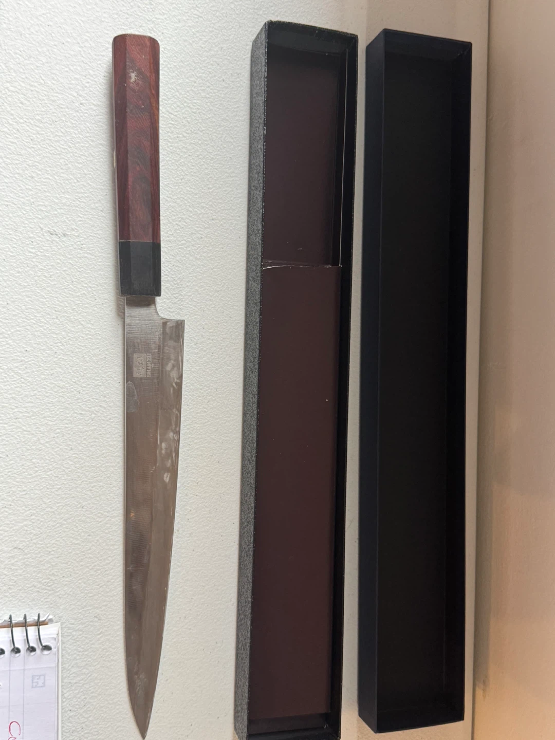 Japanese Style Chef Knife with Wooden Handle - Includes Box - photo 3