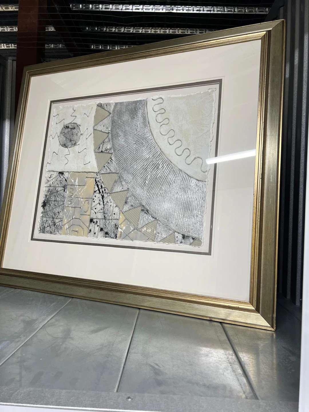Framed Abstract Art Print