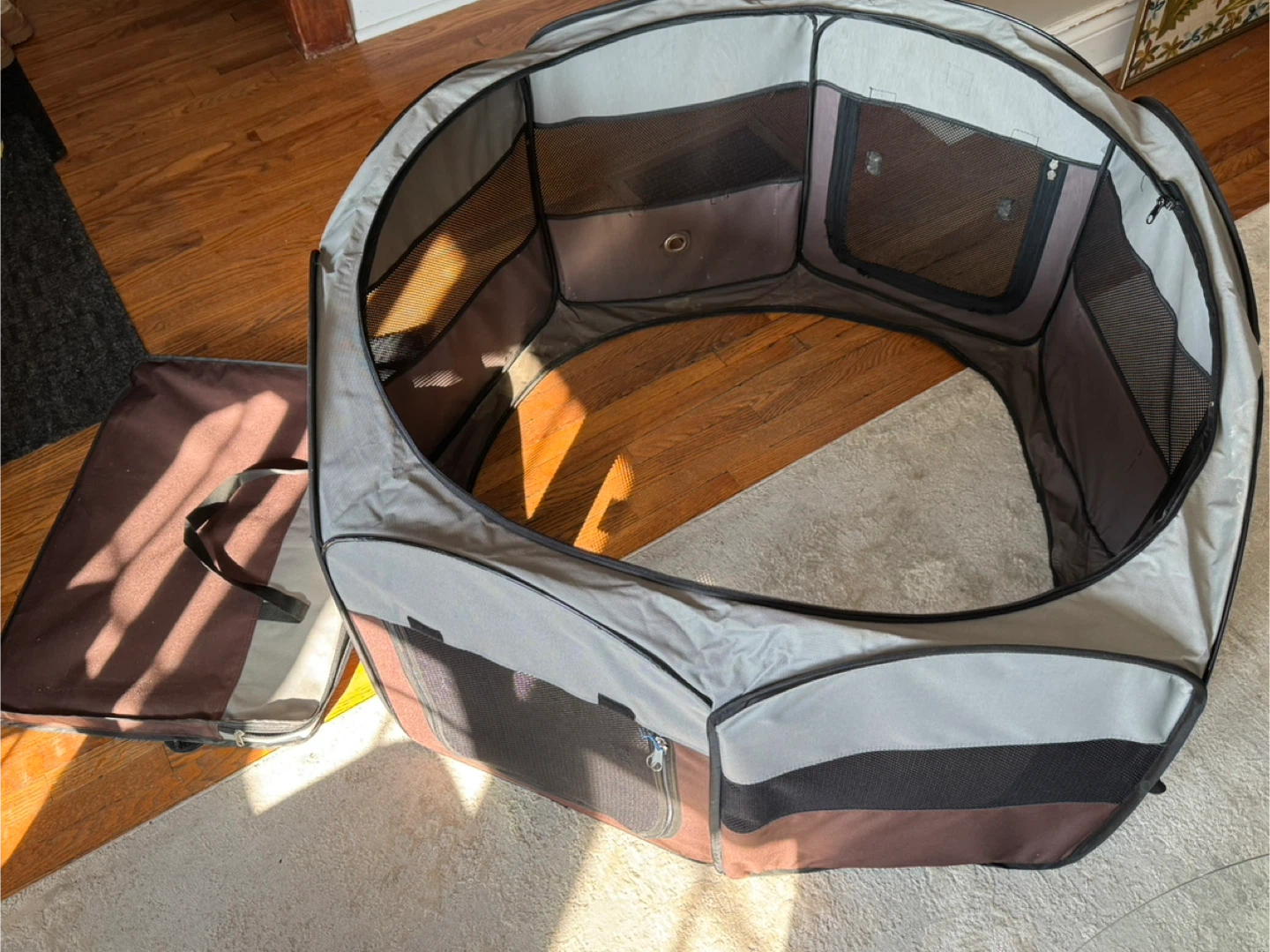 Portable pet playpen - packable - by One For Pets - photo 4