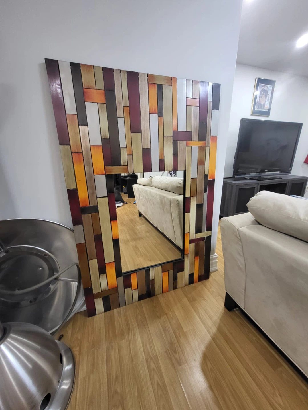 Art deco Frame Wall Mirror