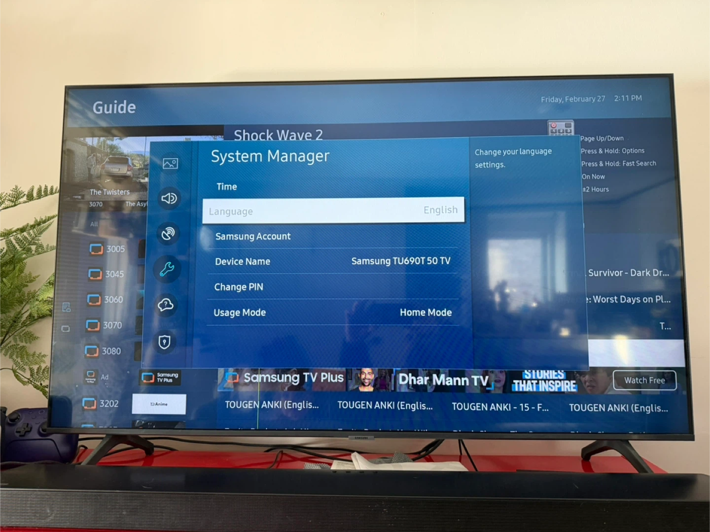 Samsung 50" 4K UHD HDR LED Tizen Smart TV (UN50TU690TFXZC) - photo 2