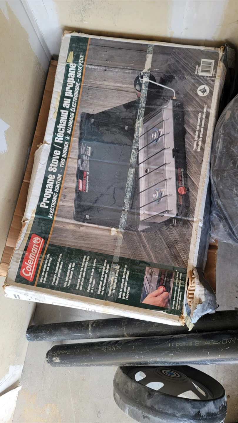 Coleman Propane Stove Two Burner Electronic Ignition