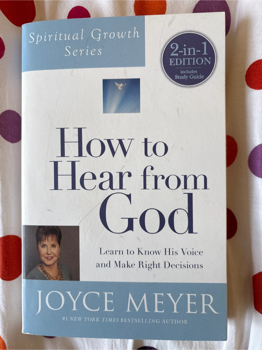 🧡How to Hear from God by Joyce Meyer  with Study Guide)
