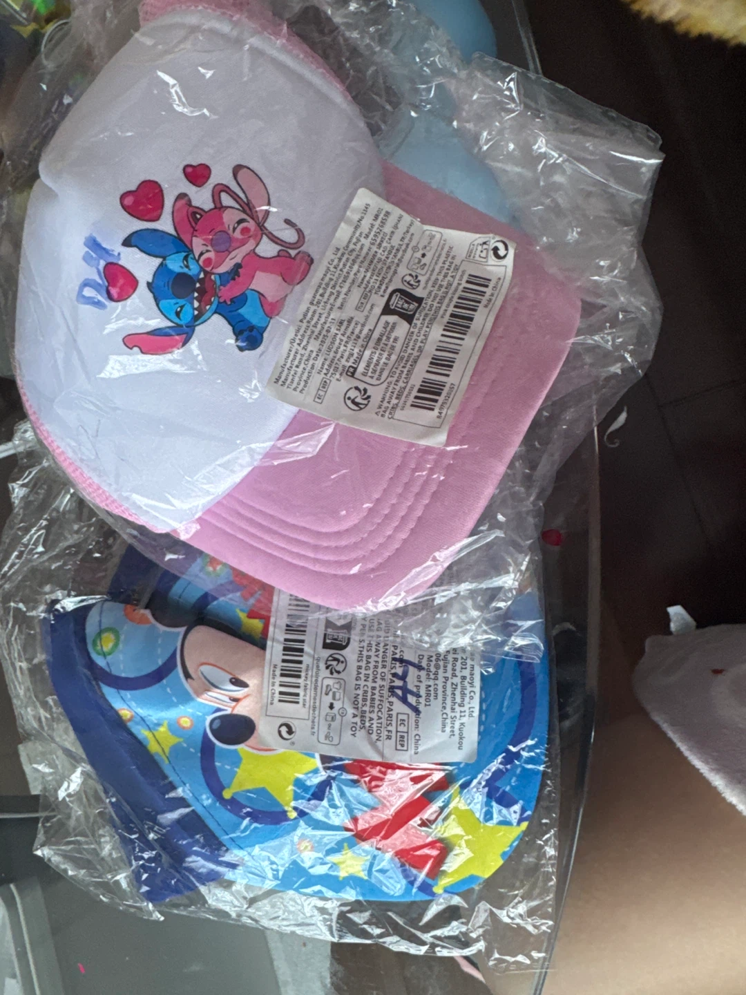 Disney Stitch and Angel trucker hat ❤️