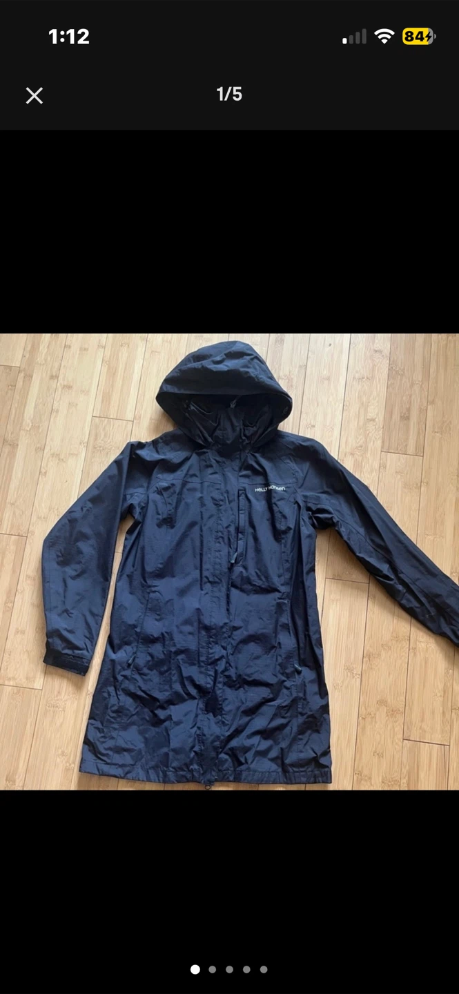 Helly Hansen Women's Black Rain Jacket